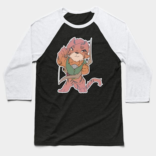 Udon the Ranger Baseball T-Shirt by kelsmister